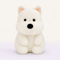 Biscuit the Pup, a white puppy plushie