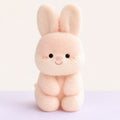 Rosie the Bunny, a pale pink bunny plushie